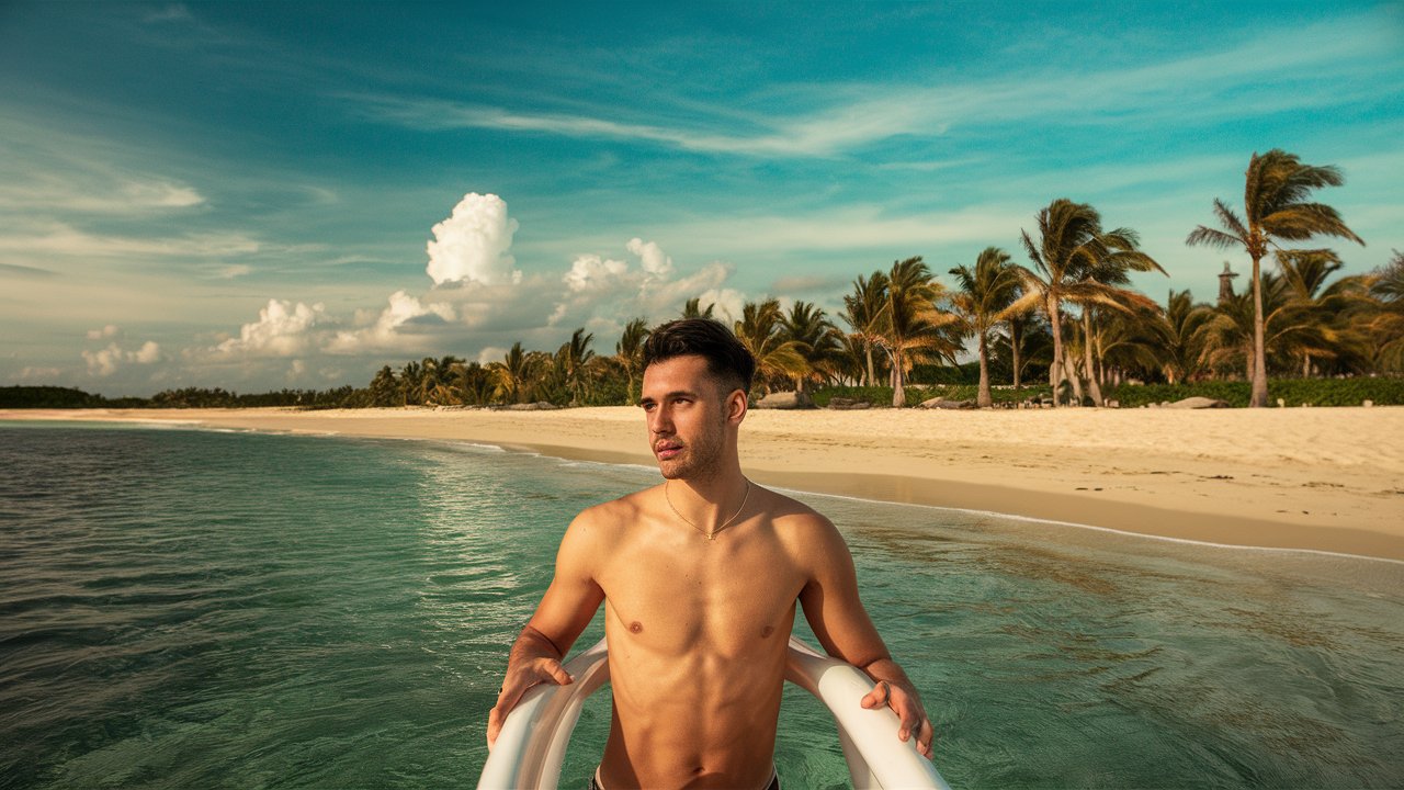 jonah on reduit beach